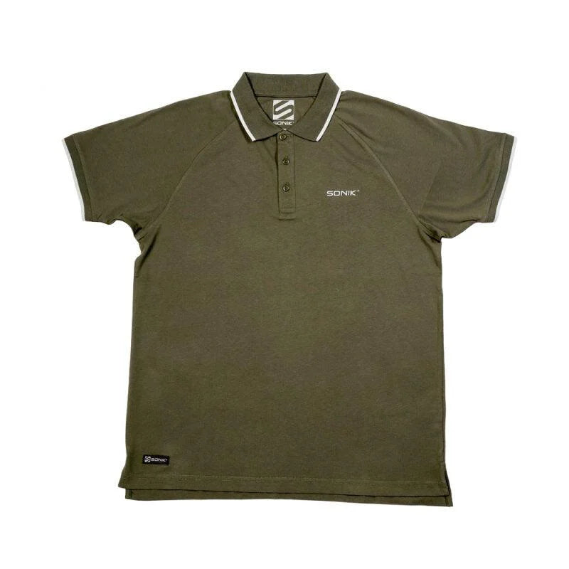 Sonik Sports Raglan Green Polo Shirt