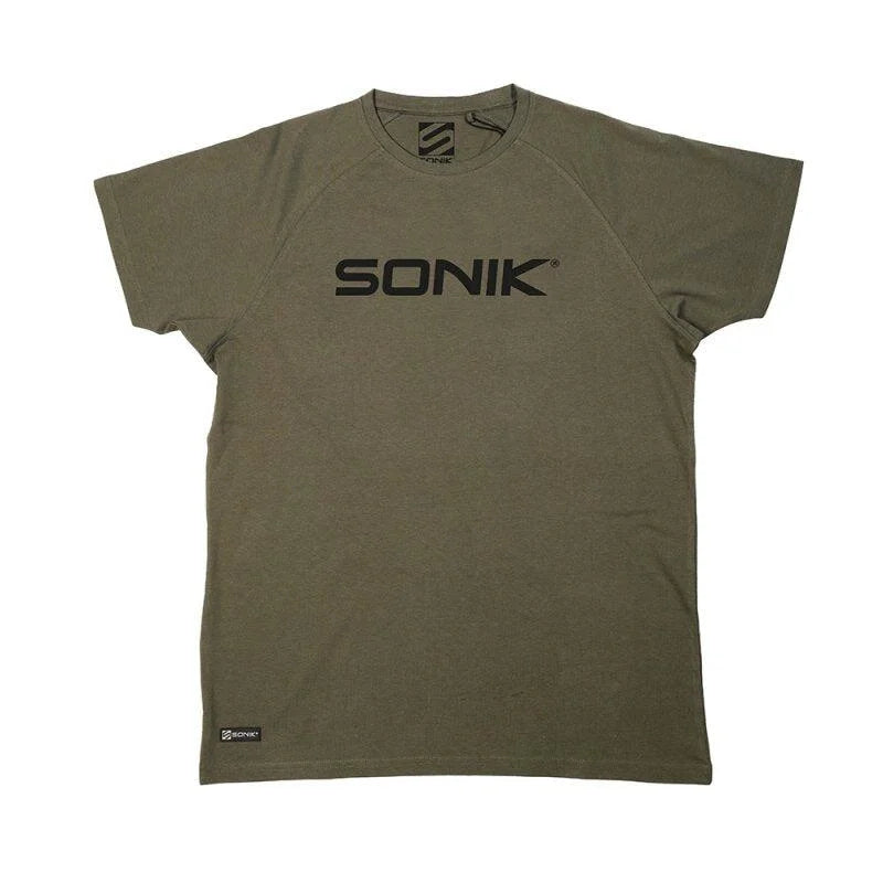 Sonik Sports Raglan Green T Shirt