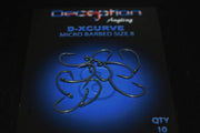 Deception Angling D-XCURVE Micro Barbed
