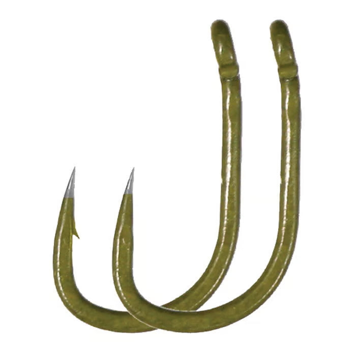 Korda Kaptor Wide Gape Barbless Weed green size 10