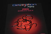 Deception Angling  ZWG Zig hook Barbless