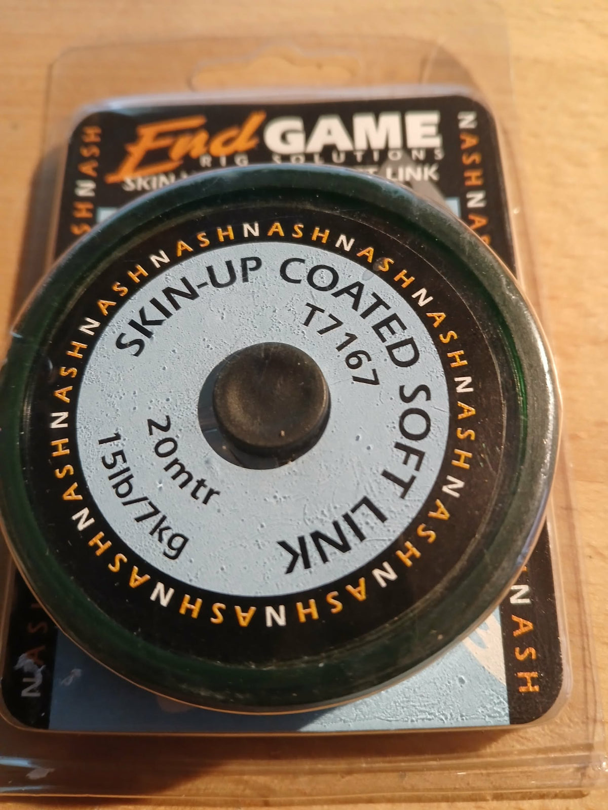 Nash End Game Skin-Up Coated Stiff Link 15lb