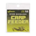 Drennan Eyed Carp Feeder Barbless Hooks size 20