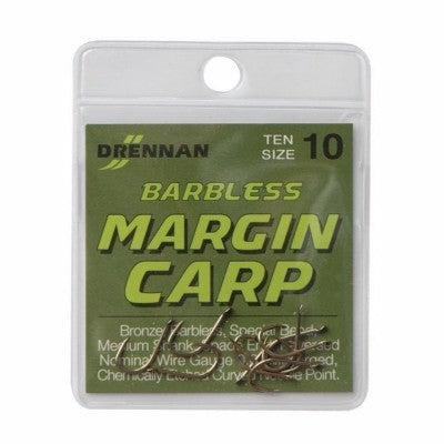 Drennan Margin Carp Hook size 20 barbless