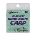 Drennan Wide Gape Carp Barbless Hooks size 10