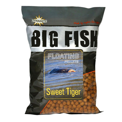 Dynamite Baits Big Fish Sweet Tiger Floating Pellets 11mm 1.1kg