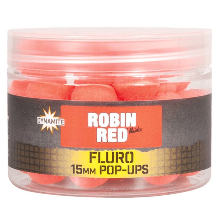 Dynamite Baits - Robin Red Fluro Pop-Ups 15mm