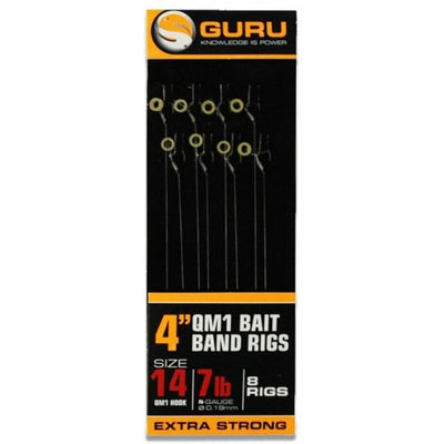 Guru QM1 Rig With Bait Bands 4 Inch size 14