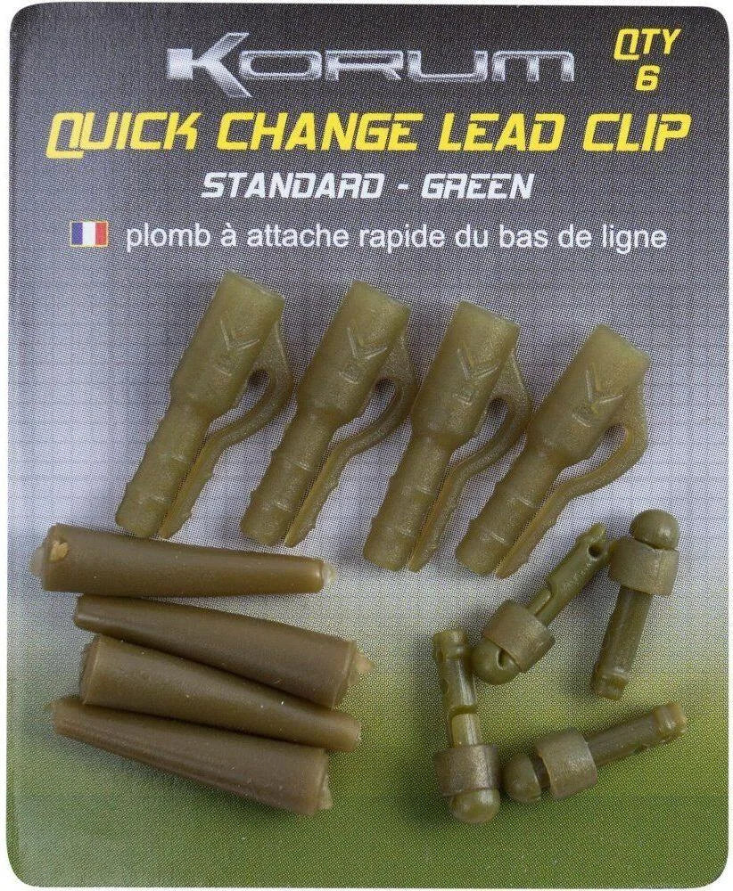 Korum Quick Change Lead Clips