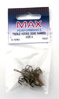 Semi Barbed Treble hooks
