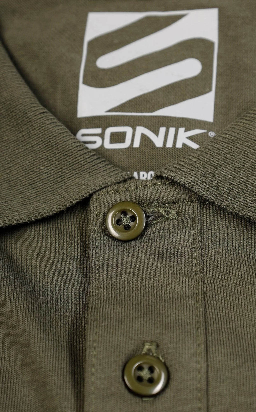 Sonik Sports Raglan Green Polo Shirt