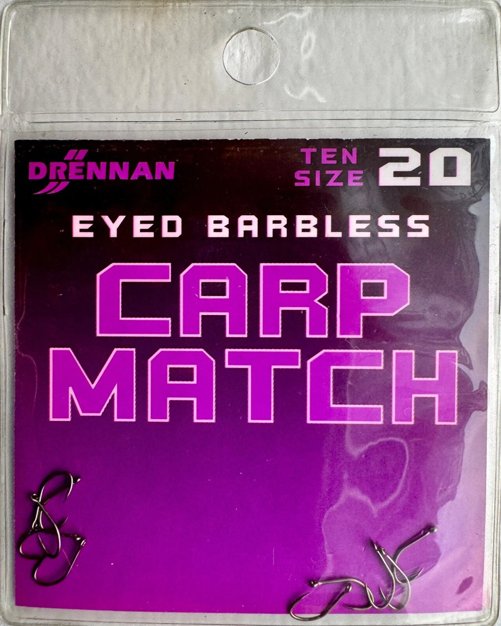 Drennan Eyed Barbless Carp Match Coarse Fishing Hooks