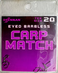 Drennan Eyed Barbless Carp Match Coarse Fishing Hooks