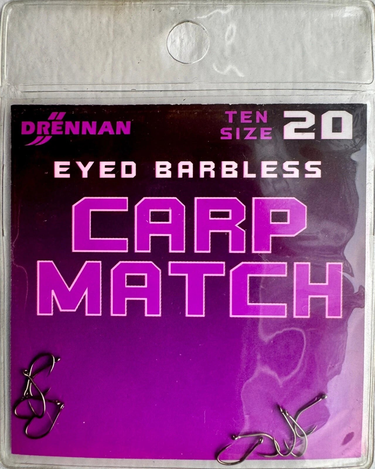 Drennan Eyed Barbless Carp Match Coarse Fishing Hooks