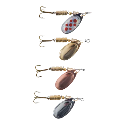 FishZone Classic Thunder Spinners SIZE 4