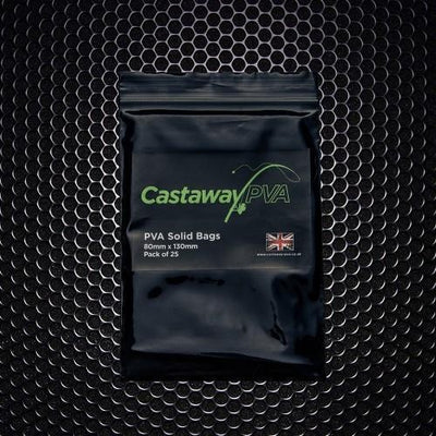 Castaway PVA Solid Bags freeshipping - Going Fishing Tackle