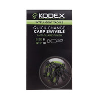 KODEX Quick-Change Carp Swivels size 8 (10pc pkt)