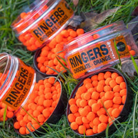 Ringers Chocolate Orange Wafter Mini 1 pot only Pellets ringers- GO FISHING TACKLE