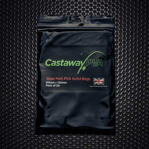 Castaway PVA Slow Melt Solid Bags freeshipping - Going Fishing Tackle