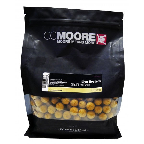 CC Moore Live System Shelf Life Boilies Boilies and Pop Ups cc moore- GO FISHING TACKLE
