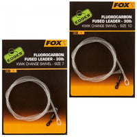 Fox Fluorocarbon Fused Leader Terminal Tackle Fox- GO FISHING TACKLE
