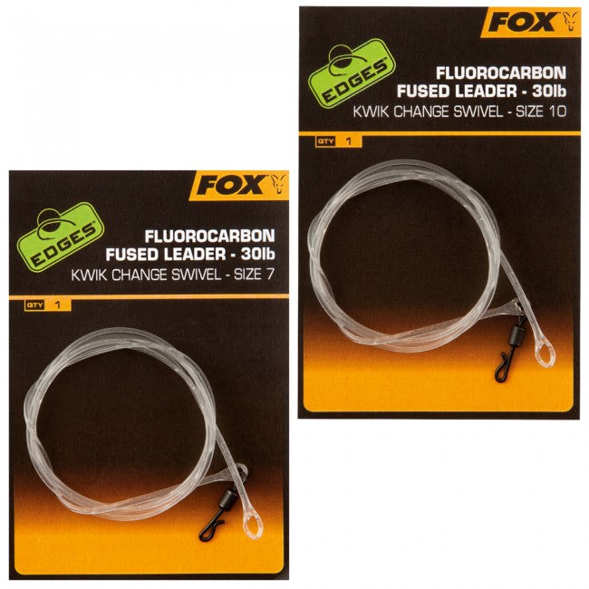 Fox Fluorocarbon Fused Leader Terminal Tackle Fox- GO FISHING TACKLE