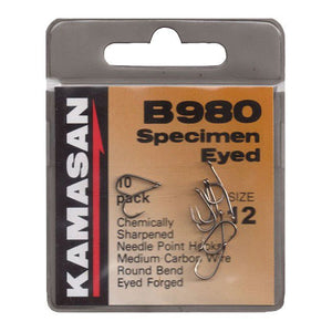 Kamasan B980 Specimen Eyed Hooks specimen hooks kamasan- GO FISHING TACKLE