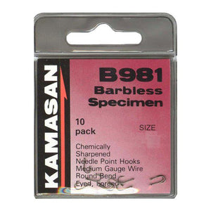 Kamasan B981 Specimen Eyed Hooks specimen hooks kamasan- GO FISHING TACKLE