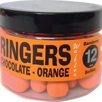 Ringers Chocolate Orange 12mm Boilies/wafter freeshipping - Going Fishing Tackle