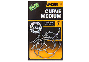 Fox Edges Curve Medium Hooks specimen hooks Fox- GO FISHING TACKLE