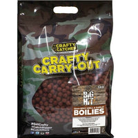 Crafty Catcher Big Hit Boilies Spicy Krill & Garlic 5kg 15mm freeshipping - Going Fishing Tackle