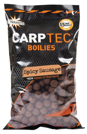 Dynamite Baits Spicy Sausage Boilie 15 mm 1kg