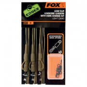Fox Edges Lead Clip Leadcore Leaders with Kwik Change Kit Terminal Tackle Fox- GO FISHING TACKLE