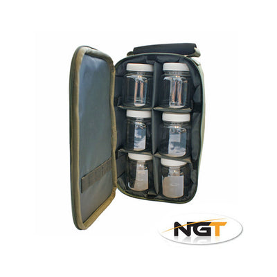NGT 6 Pot Green Glug Bag accessories NGT- GO FISHING TACKLE