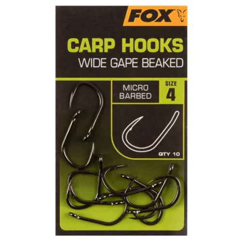 Fox Wide Gape Beaked Carp Hook