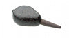 In line Flat Pear leads - Smooth coated freeshipping - Going Fishing Tackle