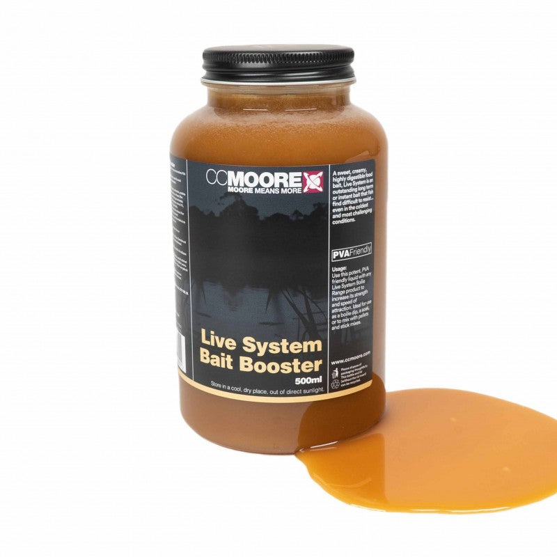 CC Moore Bait Booster LIVE SYSTEM 500ml freeshipping - Going Fishing Tackle
