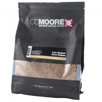 CC Moore 1kg Live System Pellets Pellets cc moore- GO FISHING TACKLE