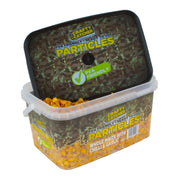 WHOLE MAIZE WITH CHILLI & GARLIC PARTICLES  3KG particles Crafty Catcher- GO FISHING TACKLE